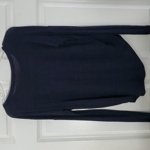 Rag & Bone Hudson Top Size Small Blue Black - Picture 4 of 9